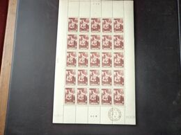 France N°386 - A La Gloire De L'Infanterie - Feuille De 25 Exemplaires - Neuf ** Sans Charnière - TB - Unused Stamps