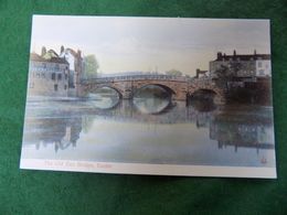 VINTAGE UK EAST DEVON: EXETER The Old Exe Bridge Tint Devon Stores - Exeter