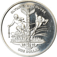 Monnaie, Sierra Leone, Dollar, 2009, British Royal Mint, Jeux Olympiques D'hiver - Sierra Leone