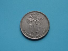 1927 > 1 Franc ( KM 22 ) > ( Uncleaned Coin / For Grade, Please See Photo ) ! - 1910-1934: Alberto I