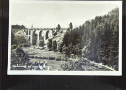 DR:  AK  Von Eisenbahnbrücke Im Lützeltal Bei Frankenberg Um 1930 - Frankenberg