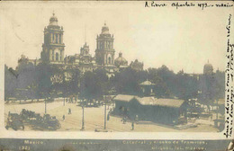 MEXIQUE - Carte Postale - Mexico - Catedrale , Kiosko De Tramvias - L 66771 - Mexique
