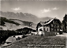 Röthenbach I. Emmental, Kurhaus Chuderhüsi Mit Stockhornkette (01584) * 13. 8. 1965 - Röthenbach Im Emmental