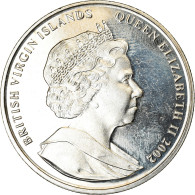Monnaie, BRITISH VIRGIN ISLANDS, Dollar, 2002, Franklin Mint, 11 Septembre 2001 - Islas Vírgenes Británicas