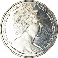 Monnaie, BRITISH VIRGIN ISLANDS, Dollar, 2003, Franklin Mint, JFK - "Ich Bin Ein - Islas Vírgenes Británicas