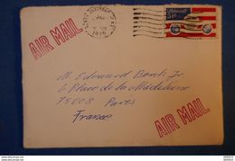 241 USA LETTRE D AMOUR 1979 POUR LE PHILATELISTE EDOUARD BERCK A PARIS AVEC TEXTE - Lettres & Documents