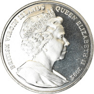 Monnaie, BRITISH VIRGIN ISLANDS, Dollar, 2005, Franklin Mint, V.E Day, SPL - Islas Vírgenes Británicas