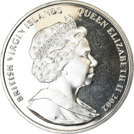 Monnaie, BRITISH VIRGIN ISLANDS, Dollar, 2002, Franklin Mint, Sir  Walter - Britse Maagdeneilanden