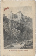 Modave - Le Château - Carte Publicitaire Maggi D'après Une Gravure - Modave