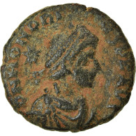 Monnaie, Honorius, Nummus, 406-408, Alexandrie, Rare, TTB, Bronze, RIC:157 - The End Of Empire (363 AD To 476 AD)