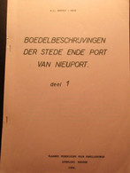 Boedelbeschrijvingen Der Stede Ende Port Van Nieuwpoort - Volledige Reeks Van 5 Dl - Storia