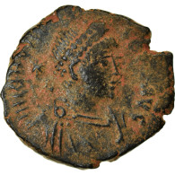 Monnaie, Arcadius, Nummus, 406-408, Antioche, TTB+, Bronze, RIC:151 - El Bajo Imperio Romano (363 / 476)