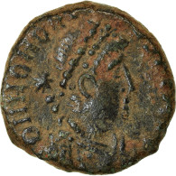 Monnaie, Honorius, Nummus, 406-408, Antioche, TTB, Bronze, RIC:153 - El Bajo Imperio Romano (363 / 476)