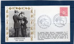 40e Anniversaire De La Libération De Lyon (Lyon) - Matasellos Conmemorativos