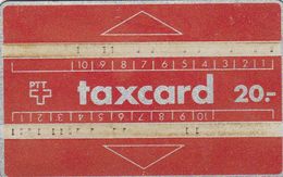 Switzerland, P03, PTT Serie 03: Red Card - Rs Eurosignal, 2 Scans.    CN : 610B - Svizzera