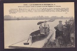 CPA Bateau Le Glisseur Dit Pnydre Colombie Non Circulé - Hovercrafts