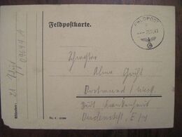 Feldpost 1942 Feldpostnummer 09644 A 2 WK Allemagne Germany Dt Stab I U. 1.-4. Kompanie Infanterie-Regiment 60 Ostfront - Lettres & Documents