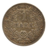 GERMANY - EMPIRE - 1 Mark - 1904 - A - Berlin - Silver - #DE050 - 1 Mark