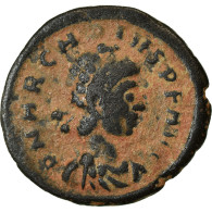 Monnaie, Arcadius, Nummus, 388-392, Cyzique, TB+, Bronze, RIC:26c - El Bajo Imperio Romano (363 / 476)