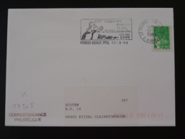 22 Cotes Du Nord Perroc Guirec Macareux Puffin Congrès Don Du Sang 1999 (ex 1) - Flamme Sur Lettre Postmark On Cover - Mechanical Postmarks (Advertisement)