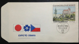 Czechoslovakia, Uncirculated FDC, « Universal Expoisitions », « EXPO '70 », Osaka, 1970 - 1970 – Osaka (Japan)