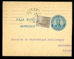 BRIEFOMSLAG Uit 1913 Gelopen Van ARGENTIENIE ROSARIO Naar AMSTERDAM (11.826v) - Cartas & Documentos