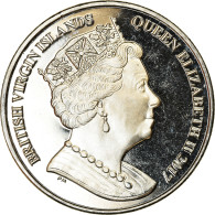 Monnaie, BRITISH VIRGIN ISLANDS, Dollar, 2017, Franklin Mint, Makaire Bleu, SPL - Britse Maagdeneilanden
