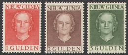 Nederlands Nieuw Guinea NVPH Nr 19/21 Postfris/MNH Koningin Juliana 1950-1952 - Netherlands New Guinea