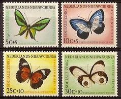 Nederlands Nieuw Guinea NVPH Nr 63/66 Postfris/MNH Vlinders, Butterflies, Papillons 1960 - Nueva Guinea Holandesa