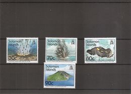 Volcans ( 827/830 XXX -MNH- Des Salomon) - Volcanos