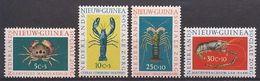 Nederlands Nieuw Guinea NVPH Nr 78/81 Postfris/MNH Schaaldieren, Crustaceans 1962 - Netherlands New Guinea