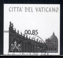 Vatican 2008 ATM Mi# 18 So Used - Colonnade And The Basilica Of St. Peter - Frankeermachines (EMA)