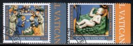 Vatican 2016 Mi# 1885-1886 Used - Christmas / Birth Of Christ, By Giovanni Della Robbia - Gebraucht