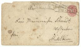 Preussen Ka2 BAERWALDE I. Pom. Auf GA-Umschlag 1 Gr. Um 1865 Nach Schivelbein - Postal  Stationery