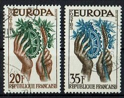 Frankreich // Mi. 1157/1158 O - 1957