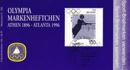 Germany 1996 Booklet: Annie Hübler Horn; Figure Skating; Eiskunstlauf; 1908 London Olympic Champion - Zomer 1908: Londen