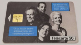 Télécarte - FRANCE TELECOM - Actionnaire - Operadores De Telecom