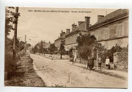 Marolles Les Braults Route De Saint Aignan - Marolles-les-Braults