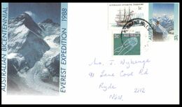 (I 12) Australia - 1988 - AAT Pre-paid Envelope With Additional Postage - Otros & Sin Clasificación