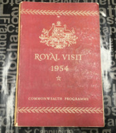 (book 12/8/2020) Australia - Royal Visit Commonwealth Program - 15 X 21 Cm - Weight 210 G (1954) - Other & Unclassified