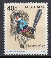 Australia 1979 Sc. 717 Uccelli Birds Lovely Wren - Scricciolo Fatato Nuovo MNH - Passeri