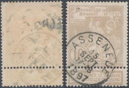 Expositions - N°72 Obl Simple Cercle "Assenede" - 1894-1896 Tentoonstellingen