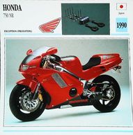 " HONDA  750cc NR 1990 "   Collection Fiche Technique Edito-Service S.A. - Verzamelingen