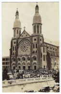 CPA Amérique Haiti Rare Carte Photo Paul Couba Te Deum 15 Mai 1941 Entrée Pouvoir Président Elie Lescot Port Au Prince - Haïti