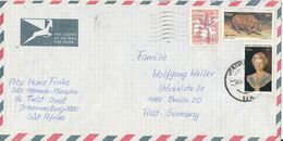 South Africa RSA Air Mail Cover Sent To Germany Johannesburg 1-7-1976 ?? (topic Stamps) - Aéreo