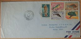 1963 - Lettre De Djibouti Pour Paris - FRAIS DE PORT A PREVOIR - Covers & Documents