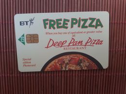 Phonecard Deep Pan Pizza 20 £ Used Rare - BT Promotionnelles