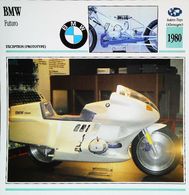 Motorrad B.M.W. FUTURO 785cc Turbocompressor KKK 1980  Moto Allemande -  Collection Fiche Technique Edito-Service S.A. - Collezioni