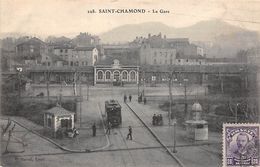 Saint Chamond    42       Extérieur De La Gare. Tramway     (voir Scan) - Saint Chamond