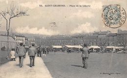 Saint Chamond       42       Place De La Liberté. Le Marché     (voir Scan) - Saint Chamond